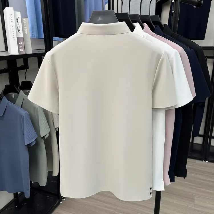 P140 26 Quality POLO ， Quality ， Breathable ， LOGO， ⚡️ T ⚡️ ， ！Sizes：M-4XL（ 210 、 。